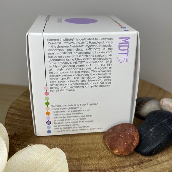 NEW! SOMME INSTITUTE Transport exfoliating glycolic acid pads 50 count skincare - Picture 3 of 9